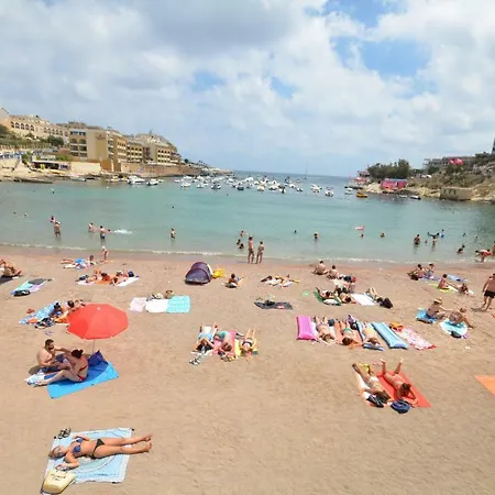 Getawaysmalta Spinola Bay 1 Bedroom Seafront Penthouse St Julian Near Paceville