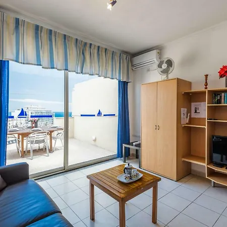 Getawaysmalta Spinola Bay 1 Bedroom Seafront Penthouse St Julian Near Paceville